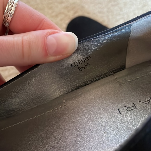 Tahari Black Minimalist Loafers - Picture 5 of 5